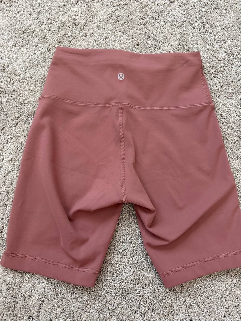 lululemon athletica High-Rise Dusty Rose Bike Shorts